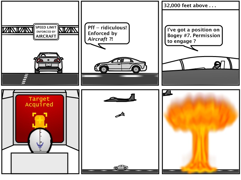 Enforced By Aircraft